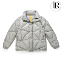 Image 1 of Moncler Ice Grey Quilted Puffer Jacket
