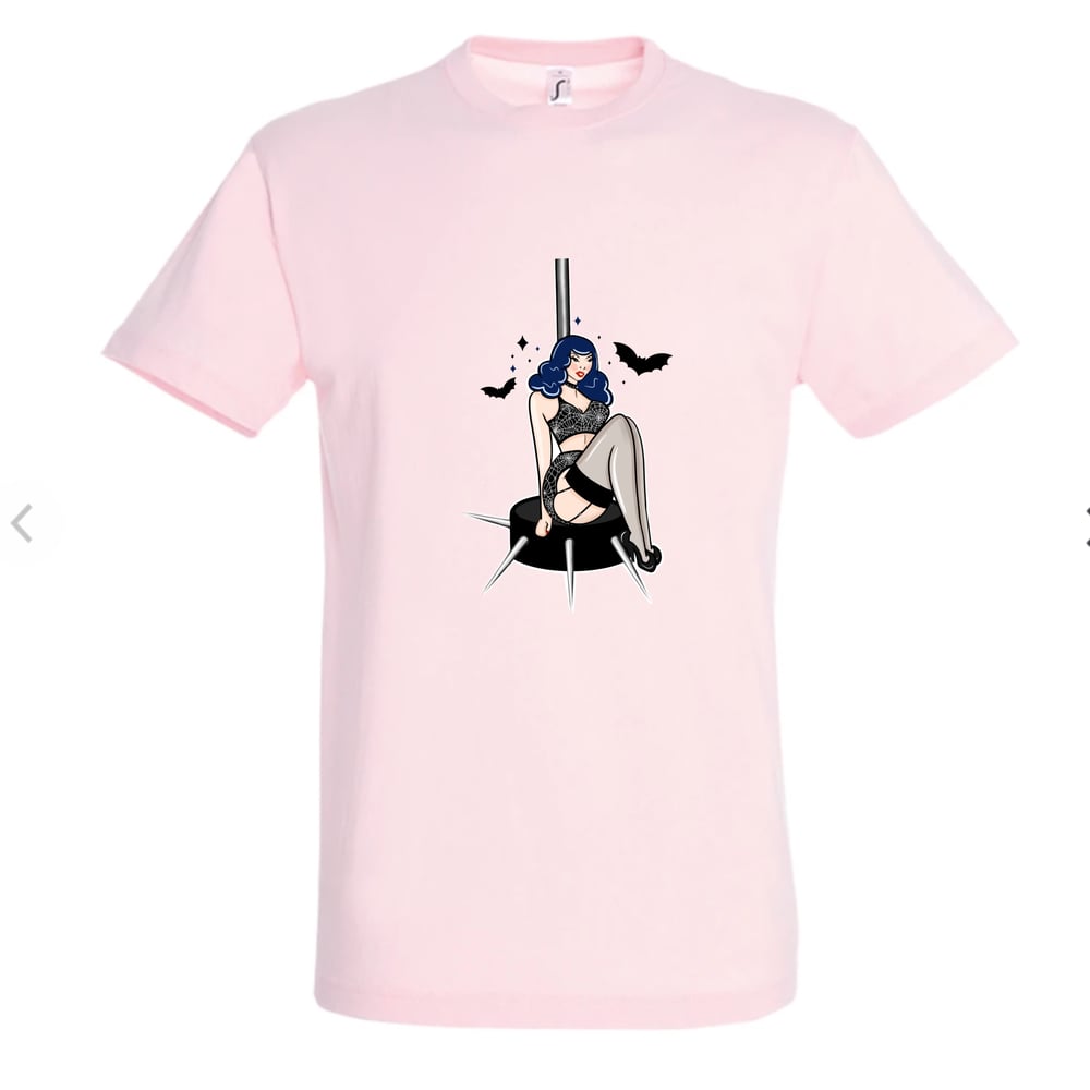 Image of ‘Blue Bettie’ plain tshirt