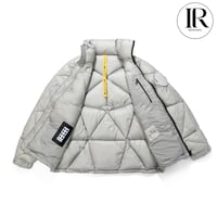 Image 3 of Moncler Ice Grey Quilted Puffer Jacket