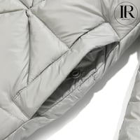 Image 5 of Moncler Ice Grey Quilted Puffer Jacket