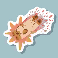 Image 1 of Shooting Star Sticker