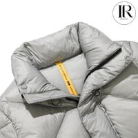 Image 7 of Moncler Ice Grey Quilted Puffer Jacket
