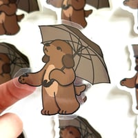 Image 3 of Rainy Day Clear Sticker