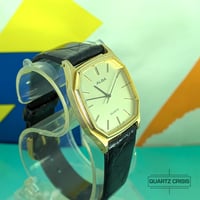Image 5 of 1993 Seiko/Alba Quartz 'Tank' Gold Dress Watch (Y481-5020)