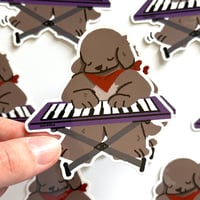 Image 2 of Keyboard Player Sticker
