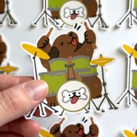 Image 3 of Drummer Sticker