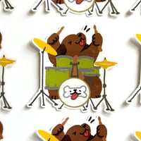 Image 2 of Drummer Sticker
