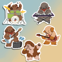 Image 1 of Bandmates Stickers Pack