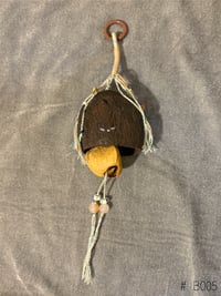 🌰Soil Chant/Handcrafted shell bell charm B005