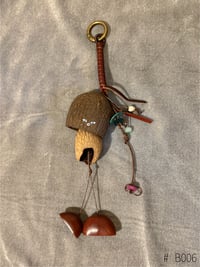 🌰Soil Chant/Handcrafted shell bell charm B006
