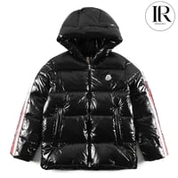 Image 1 of Moncler Shiny Black Down Jacket 
