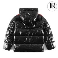 Image 2 of Moncler Shiny Black Down Jacket 