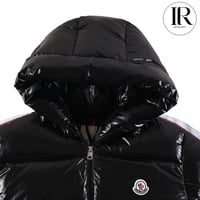 Image 3 of Moncler Shiny Black Down Jacket 