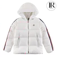 Image 1 of Moncler Shiny White Down Jacket 