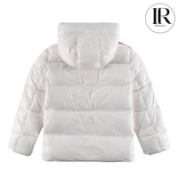 Image 2 of Moncler Shiny White Down Jacket 