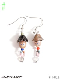 Image 2 of 🌕Saltborn Moon/Sculptural pearls earings