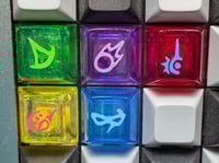Image 2 of FFXIV Magical Ranged DPS Keycaps - Cherry Profile