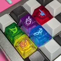 Image 1 of FFXIV Magical Ranged DPS Keycaps - Cherry Profile