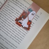 Image 2 of Magnetic Bookmark--Swoopy's Home Library