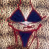 Image 1 of *♡‧₊ small-medium t-back g bottoms & s-m regular cup * ੈ