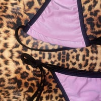 Image 2 of * ੈ♡‧₊ small t-back g bottoms & medium midi cup