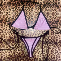 Image 3 of * ੈ♡‧₊ small t-back g bottoms & medium midi cup