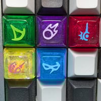 Image 2 of  FFXIV Magical Ranged DPS Keycaps - SA Profile