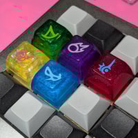 Image 3 of  FFXIV Magical Ranged DPS Keycaps - SA Profile
