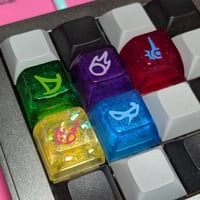 Image 1 of  FFXIV Magical Ranged DPS Keycaps - SA Profile