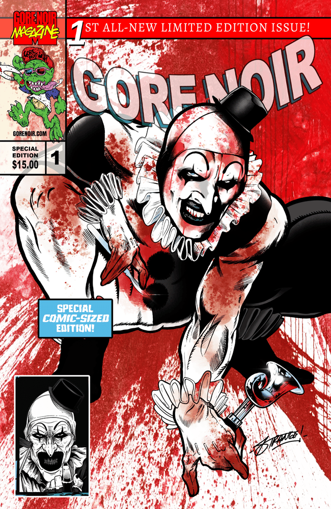 Image of Terrifier Spidey Tribute Comic Sized Magazine PRESALE