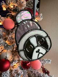 Image 2 of Boston beanie lavendar iri 