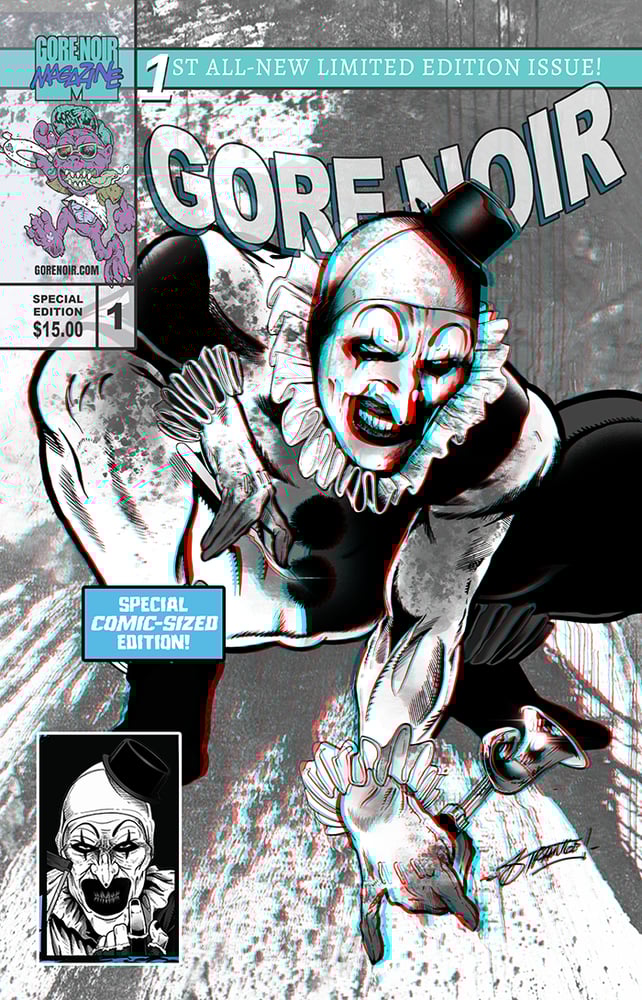 Image of Terrifier 3D Spidey Tribute Comic Sized Magazine PRESALE