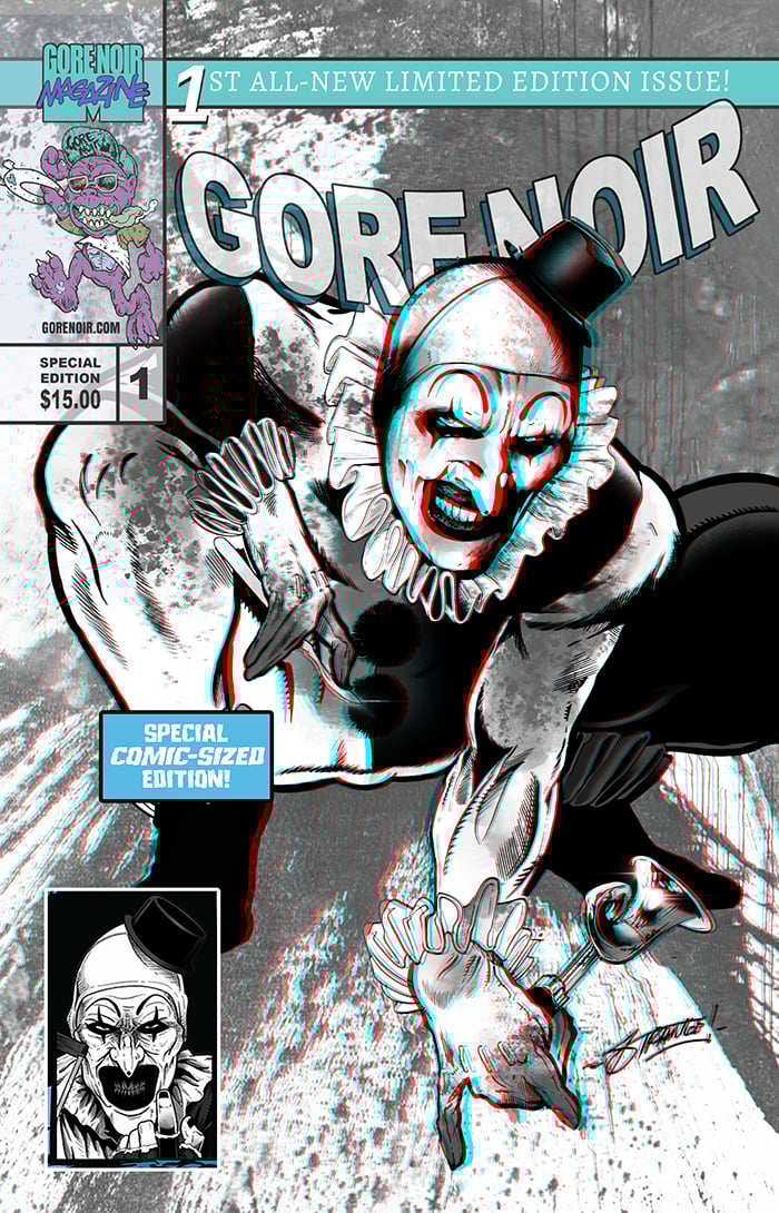 Image of Terrifier 3D Spidey Tribute Comic Sized Magazine PRESALE
