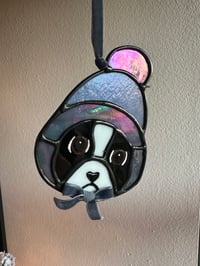 Image 2 of Boston beanie purple/blue 