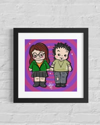 Image 1 of Daria and Trent Kewpie Fan Art Print
