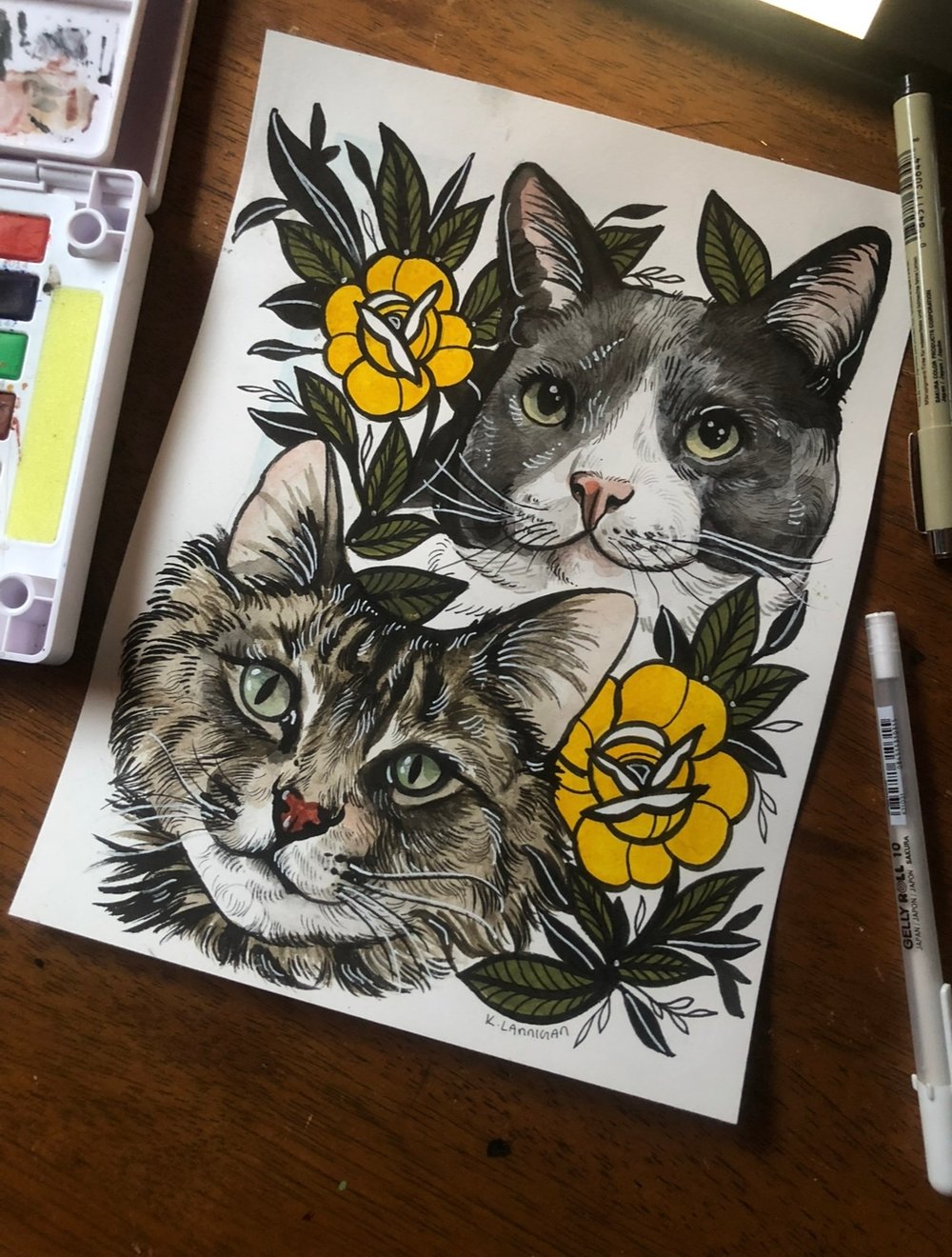 Custom Pet Portrait Voucher