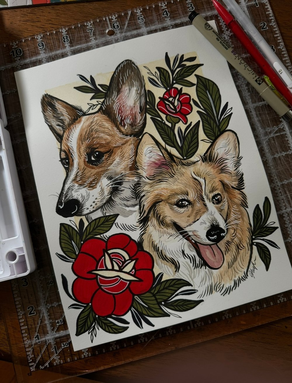 Custom Pet Portrait Voucher