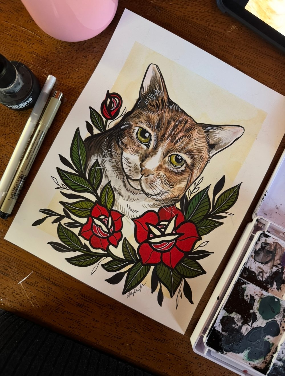 Custom Pet Portrait Voucher