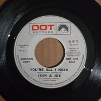 Image 1 of Jean & Joe - You're All I Need