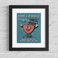 Image 1 of Jimmy Eat World fan art print 