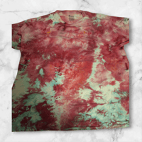 Image 1 of 2xl dark pink and light blueish tye dye
