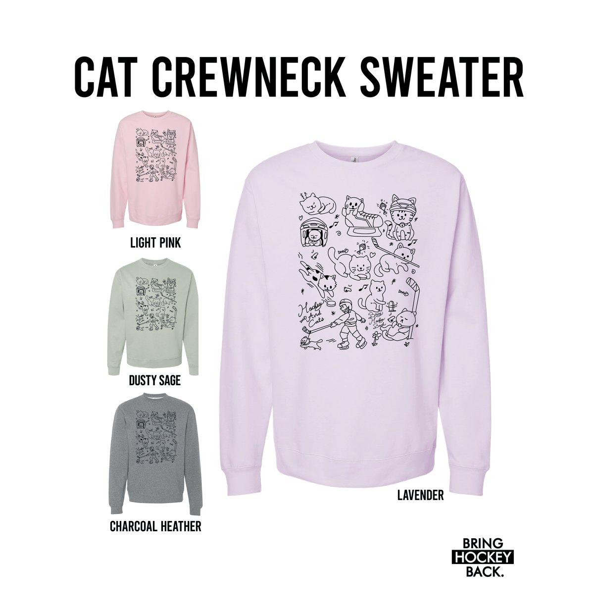 Cats Crewneck [Free Shipping]