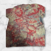 Image 1 of 2xl pink/purple tye dye shirt