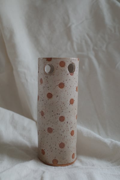 Image of Polka Dot Stem Vase