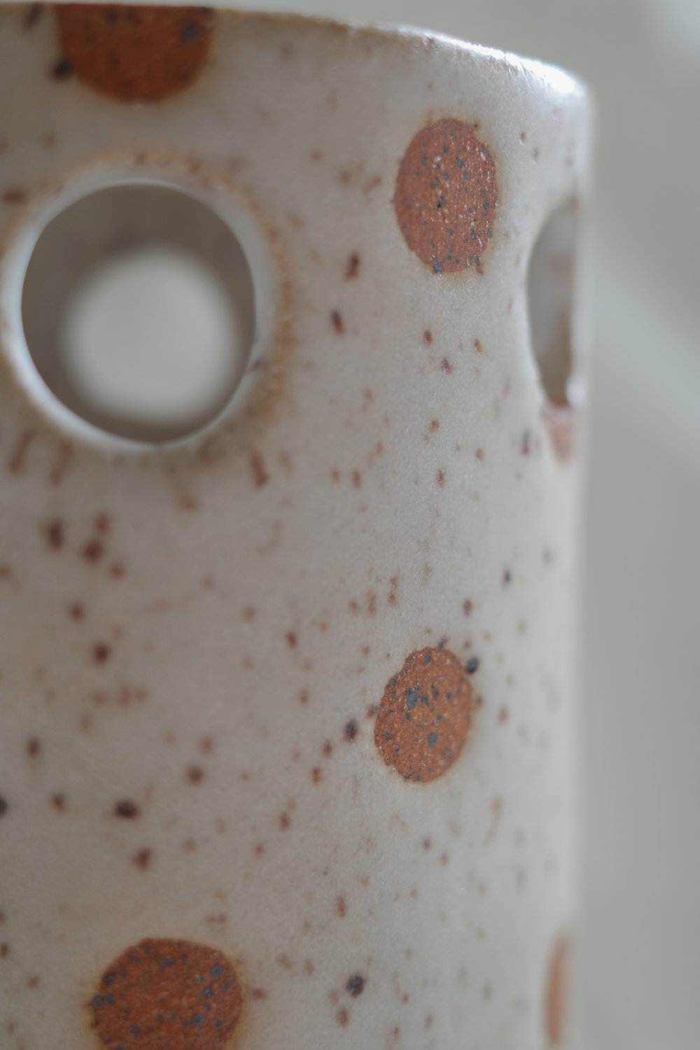 Image of Polka Dot Stem Vase