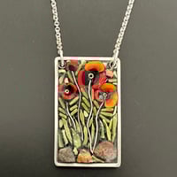 Image 1 of Dancing Poppies Pendant