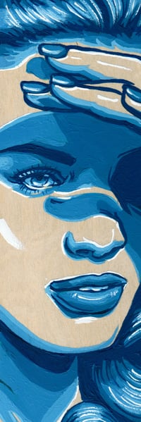 Image 4 of Shady Ladies I by Ella Nilsson - Original Artwork