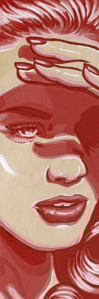 Image 2 of Shady Ladies I by Ella Nilsson - Original Artwork