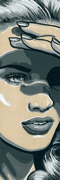 Image 3 of Shady Ladies I by Ella Nilsson - Original Artwork