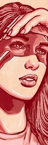 Image 2 of Shady Ladies II by Ella Nilsson - Original Artwork